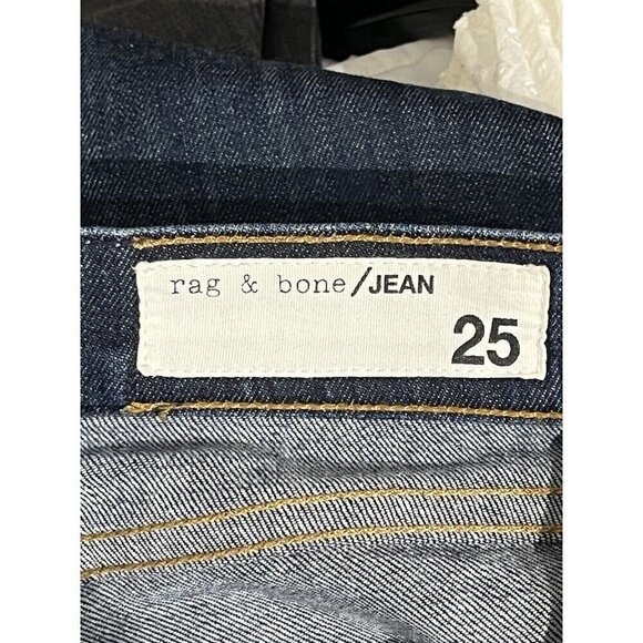 Rag & Bone Beverly Low-Rise Slim Ankle Jeans (Waist 28) - Made in USA - Picture 8 of 10